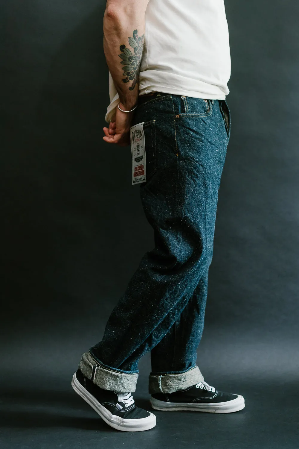 266-CCD - 15oz "Crushed Concrete" Selvedge Denim - Relax Straight Fit