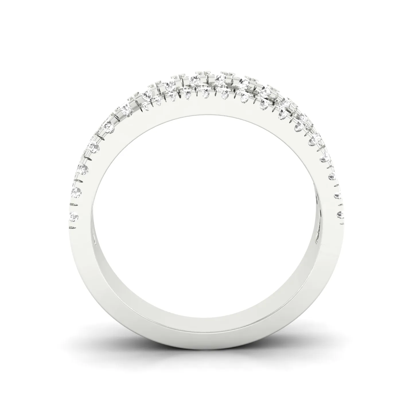 3/4 ctw Round Lab Grown Diamond Fashion Ring