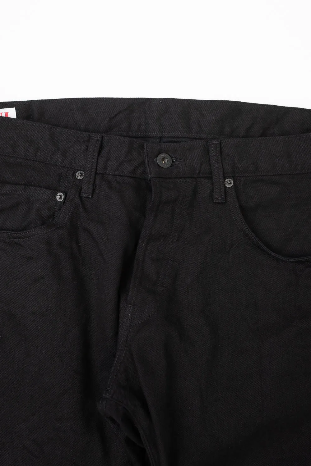 642-13BK - 13oz "Jet Black" Jeans - Relaxed Tapered