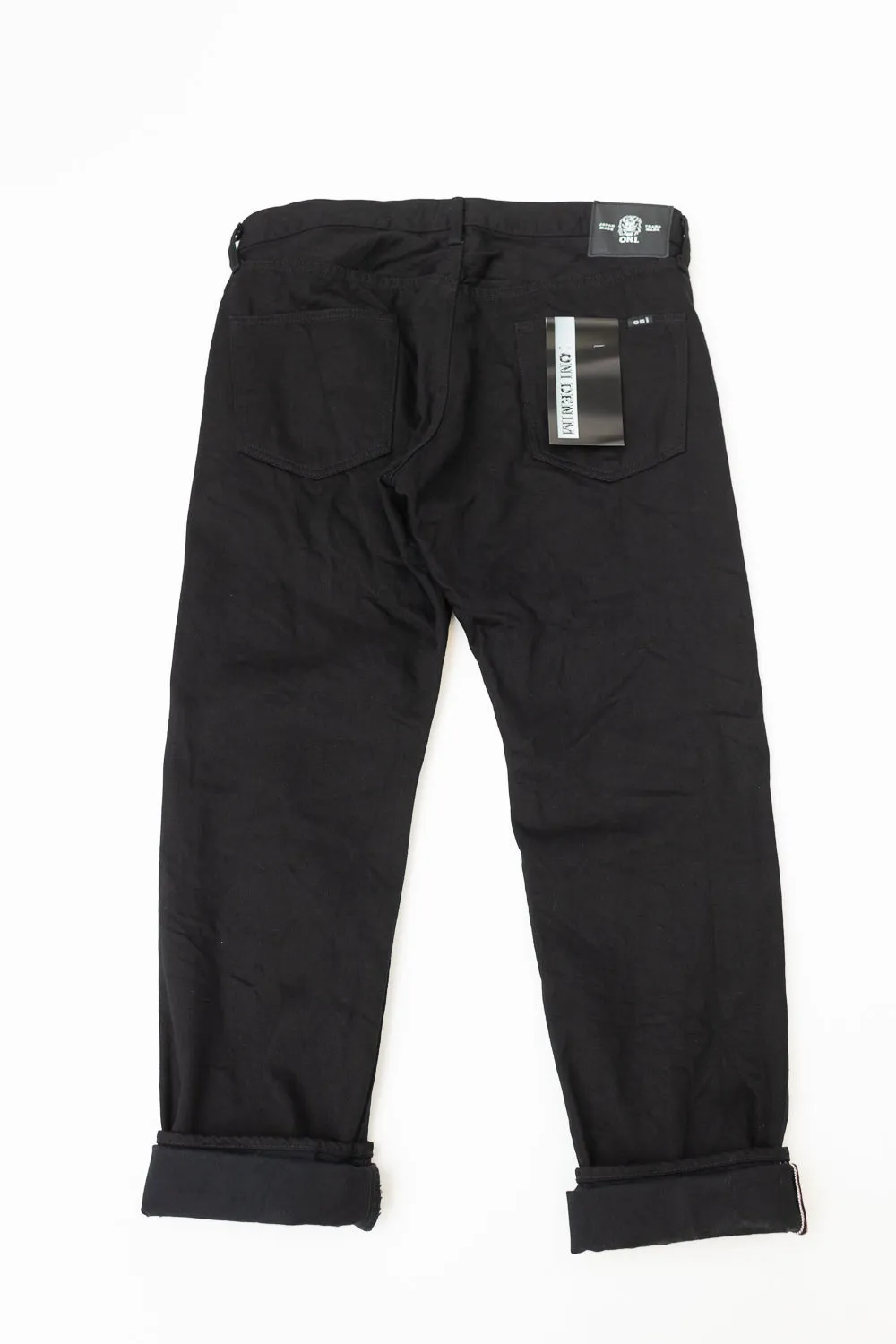 642-13BK - 13oz "Jet Black" Jeans - Relaxed Tapered