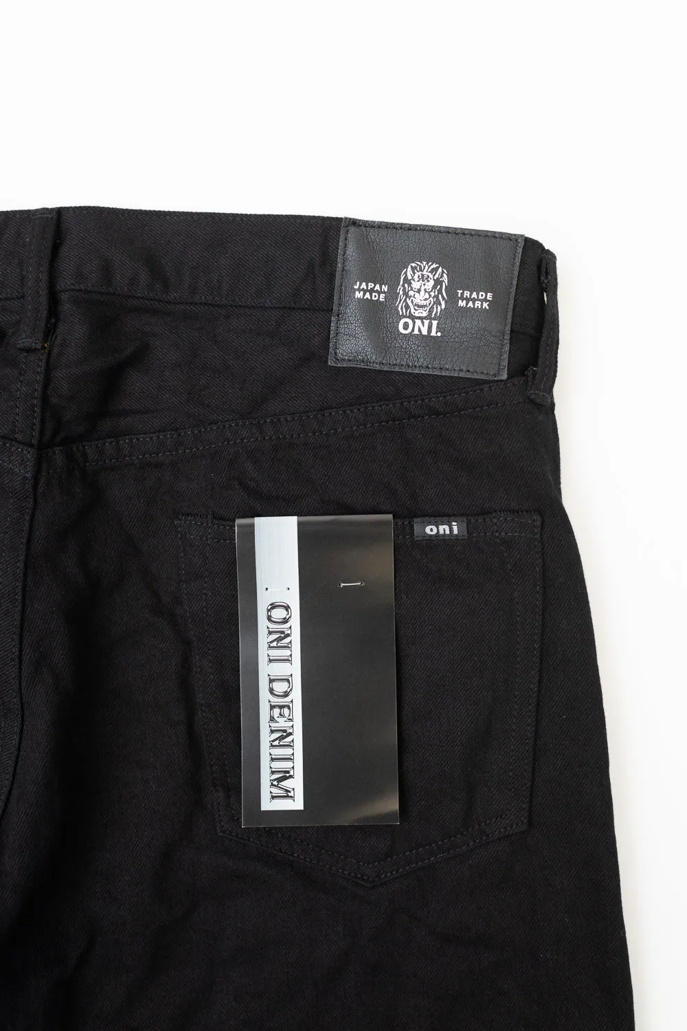 642-13BK - 13oz "Jet Black" Jeans - Relaxed Tapered