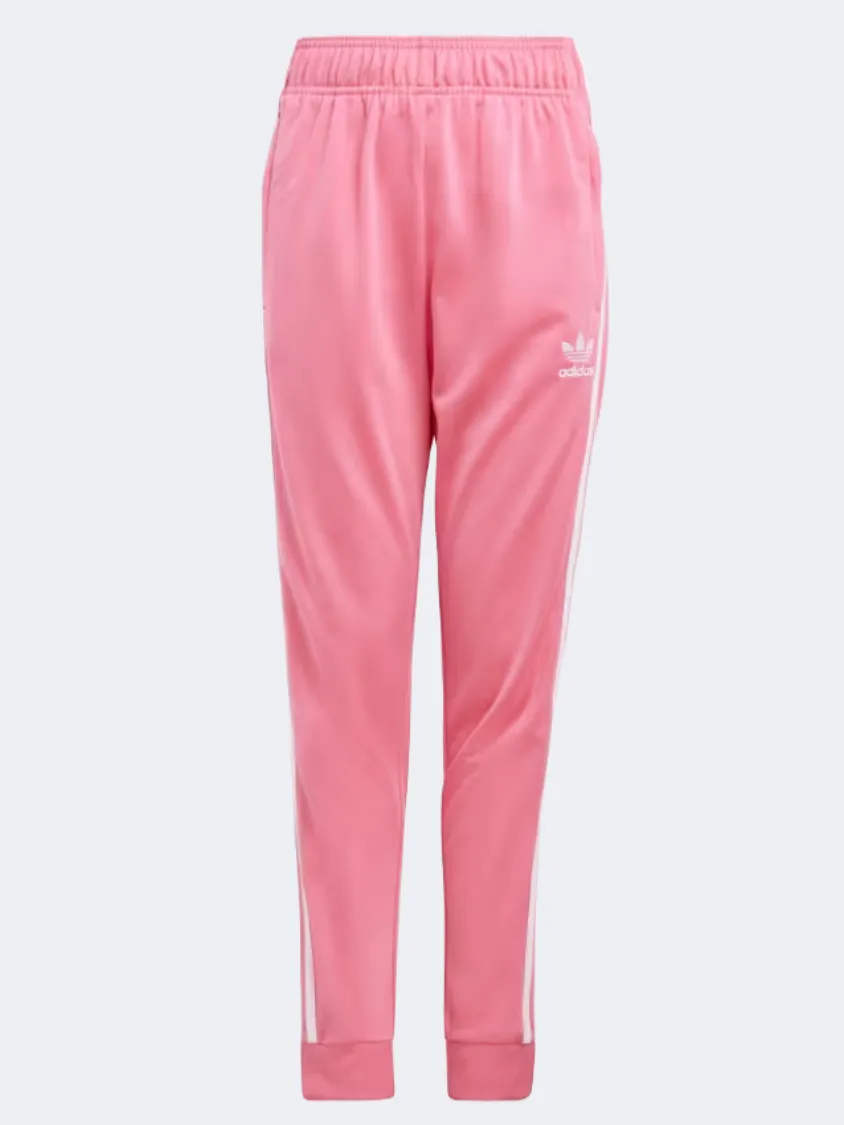 Adidas Adicolor Sst Girls Original Pant Pink Fusion