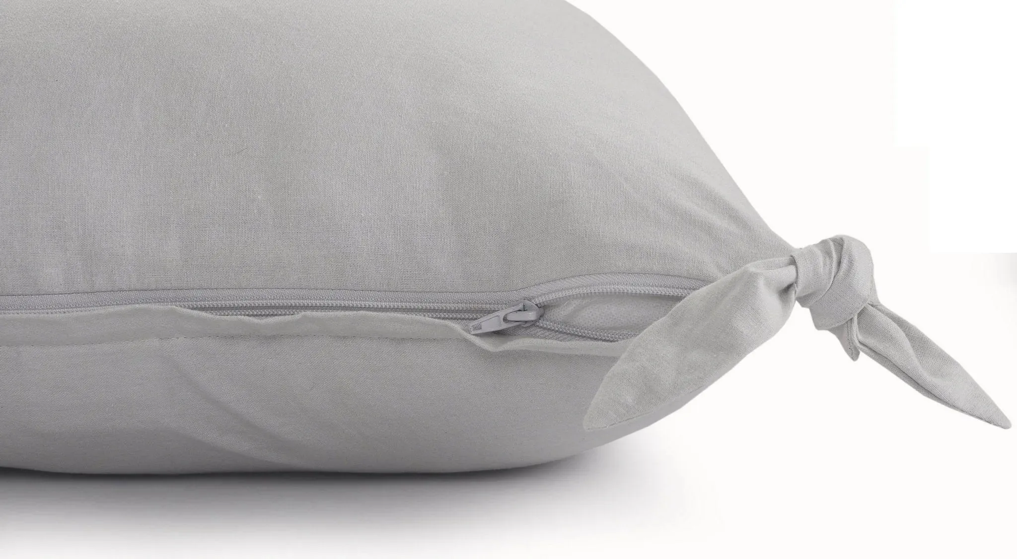 Aisha Lr07682 Light Gray Pillow