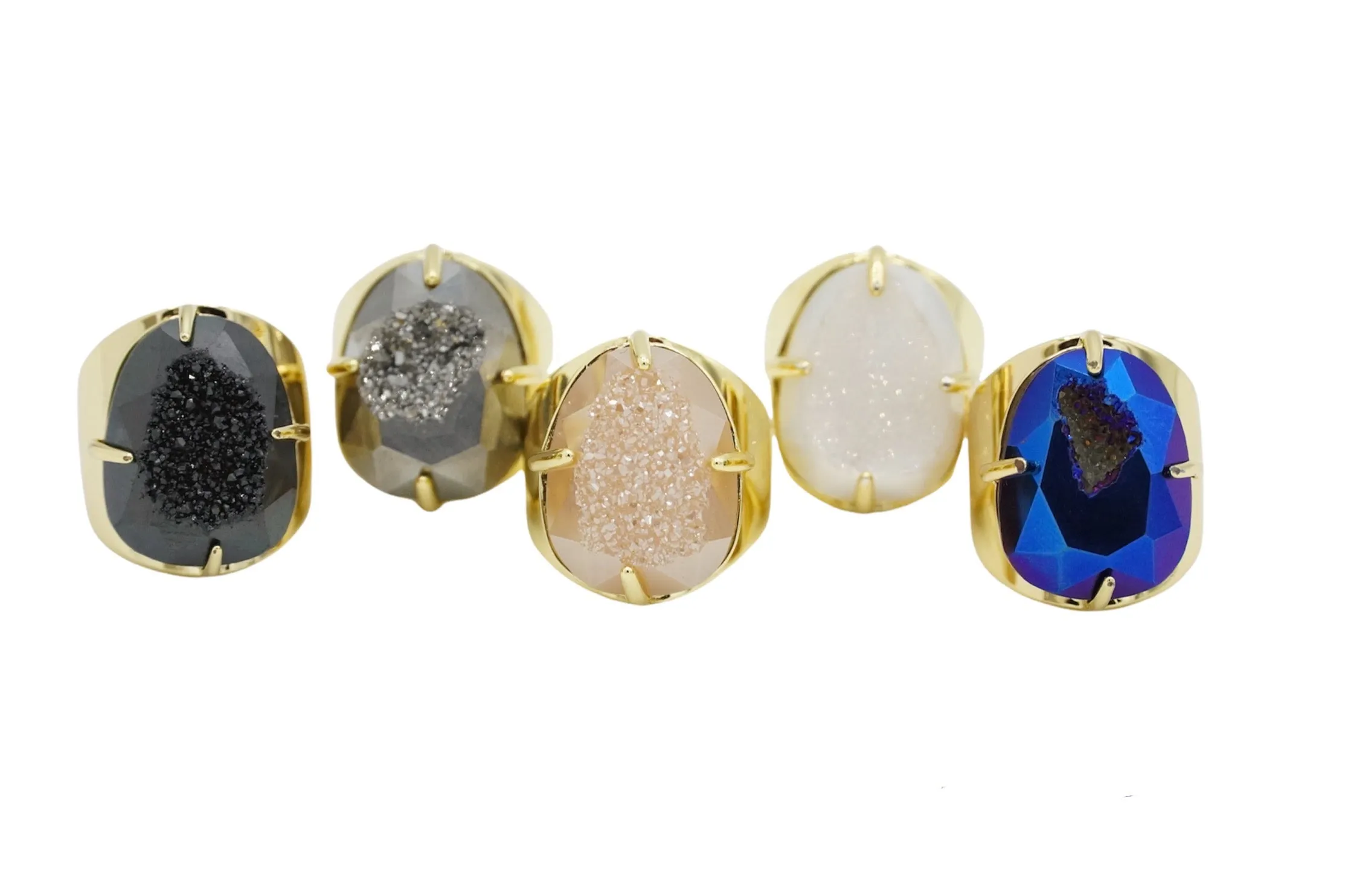 Amy Druzy Ring Gold