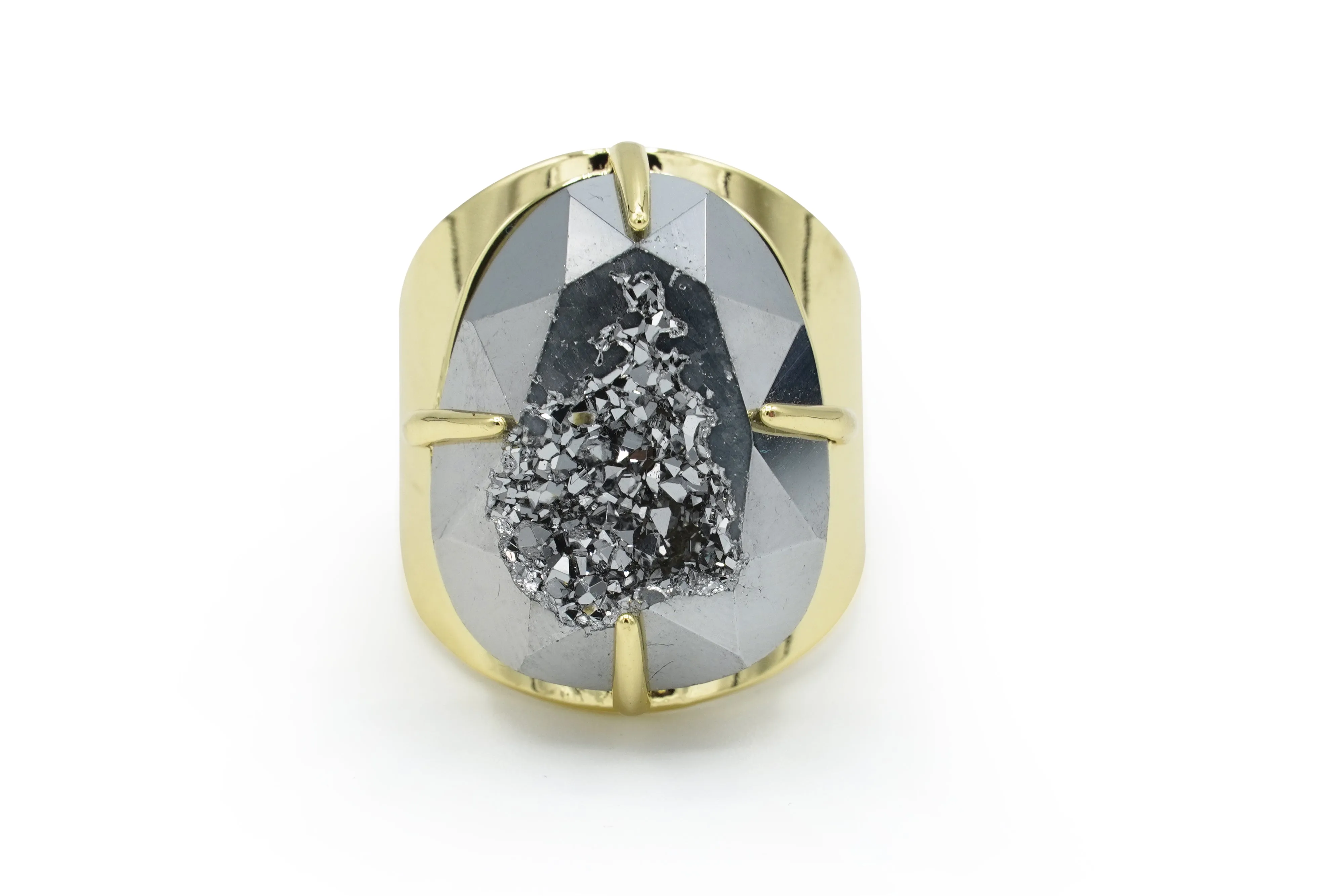 Amy Druzy Ring Gold