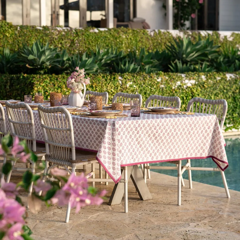 Anika Fuchsia Tablecloth