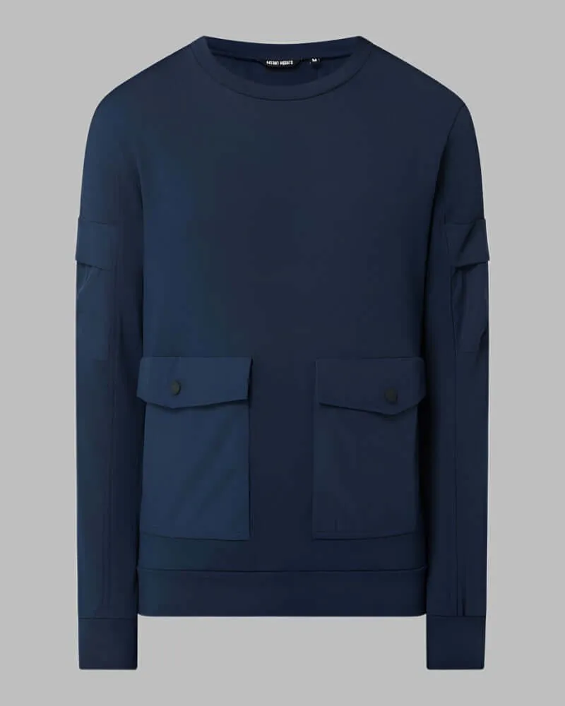 Antony Morato WORKER Sweatshirt Avio Blue