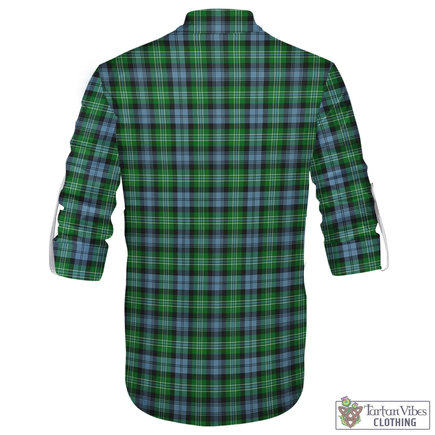 Arbuthnot Ancient Tartan Men's Scottish Traditional Jacobite Ghillie Kilt Shirt