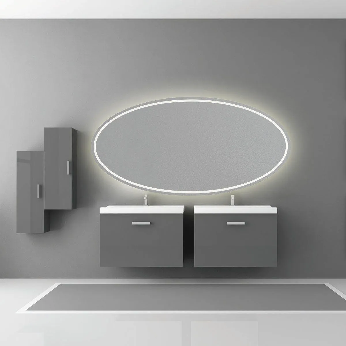 Aspen 36 In x 71 In. LED Wall Mirror