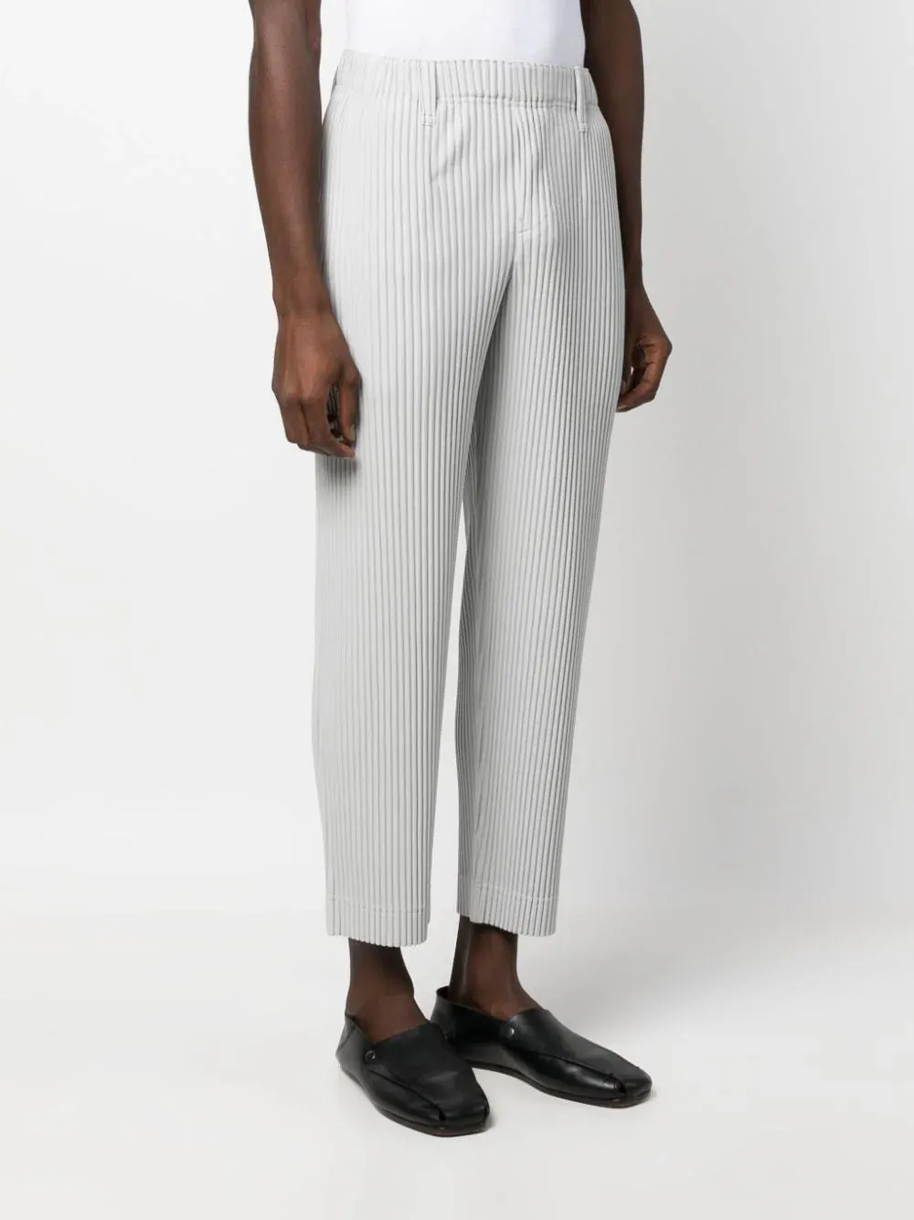 AW23 Straight Fit Pants - Light Gray