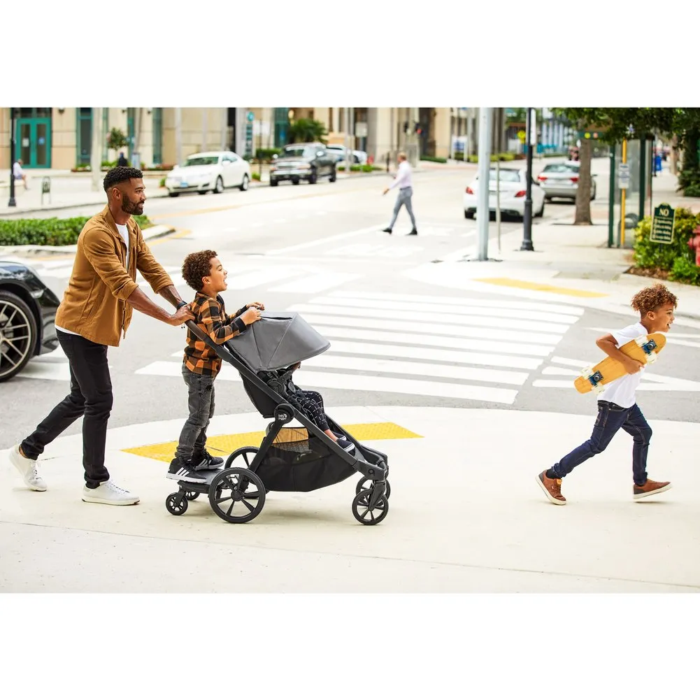 Baby Jogger City Select 2 Stroller and Second Seat Kit Bundle - Radiant Slate