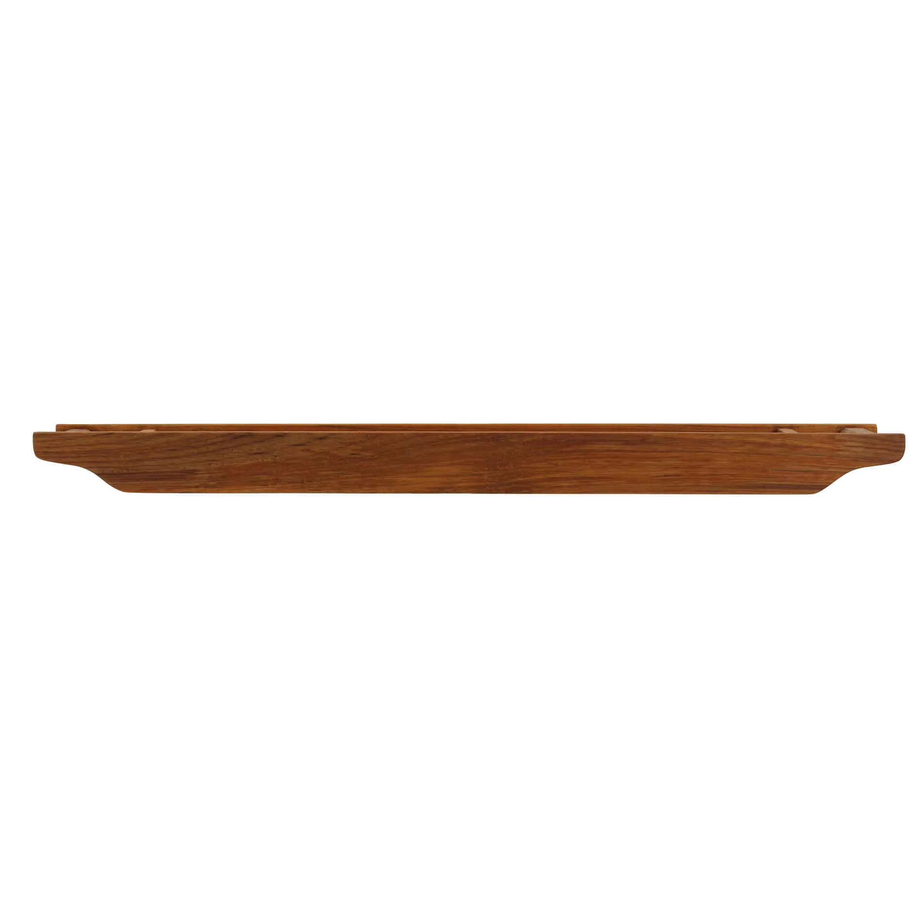 Bare Decor Vaske Natural Teak Wood Bathtub Caddy, 33" Wide