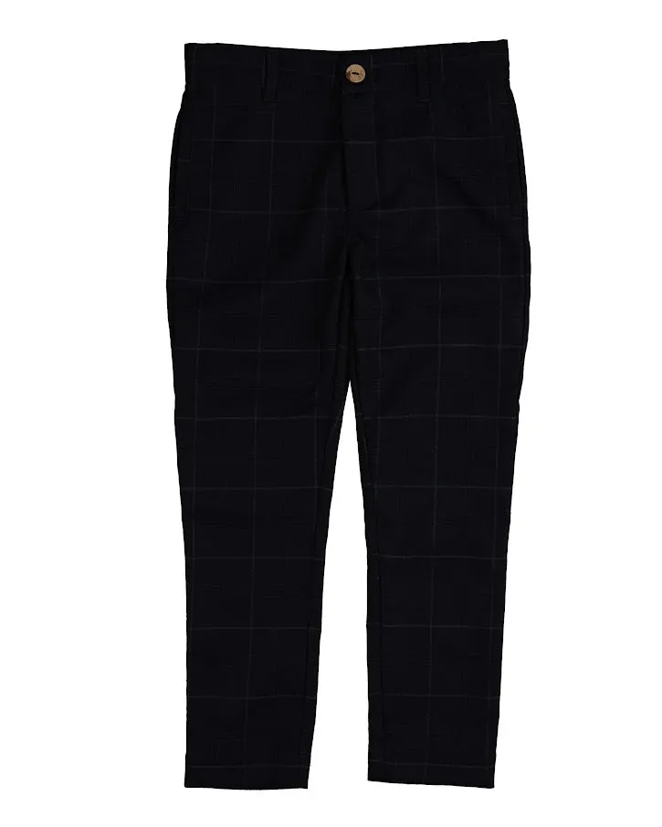 Belati Blue Plaid Pants