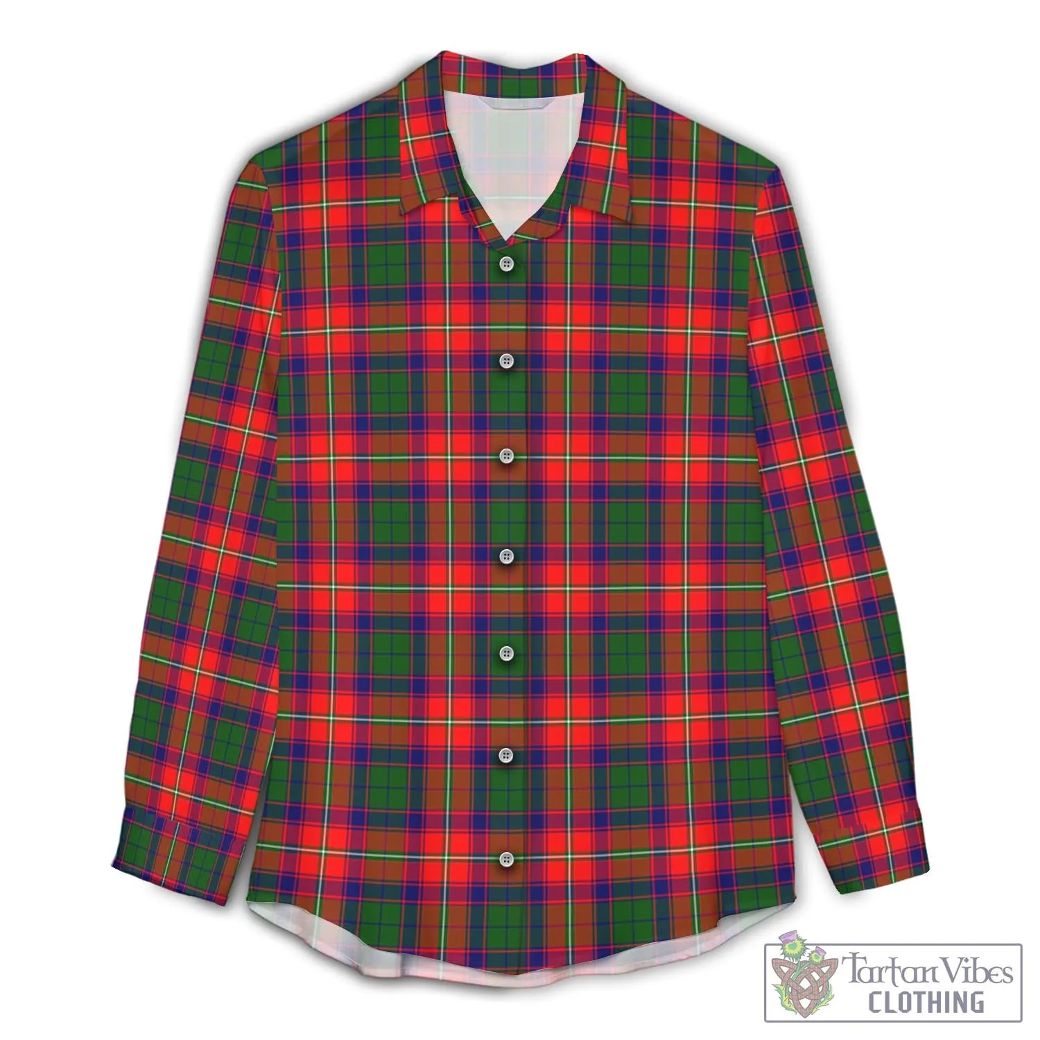 Belshes Tartan Women's Casual Shirt