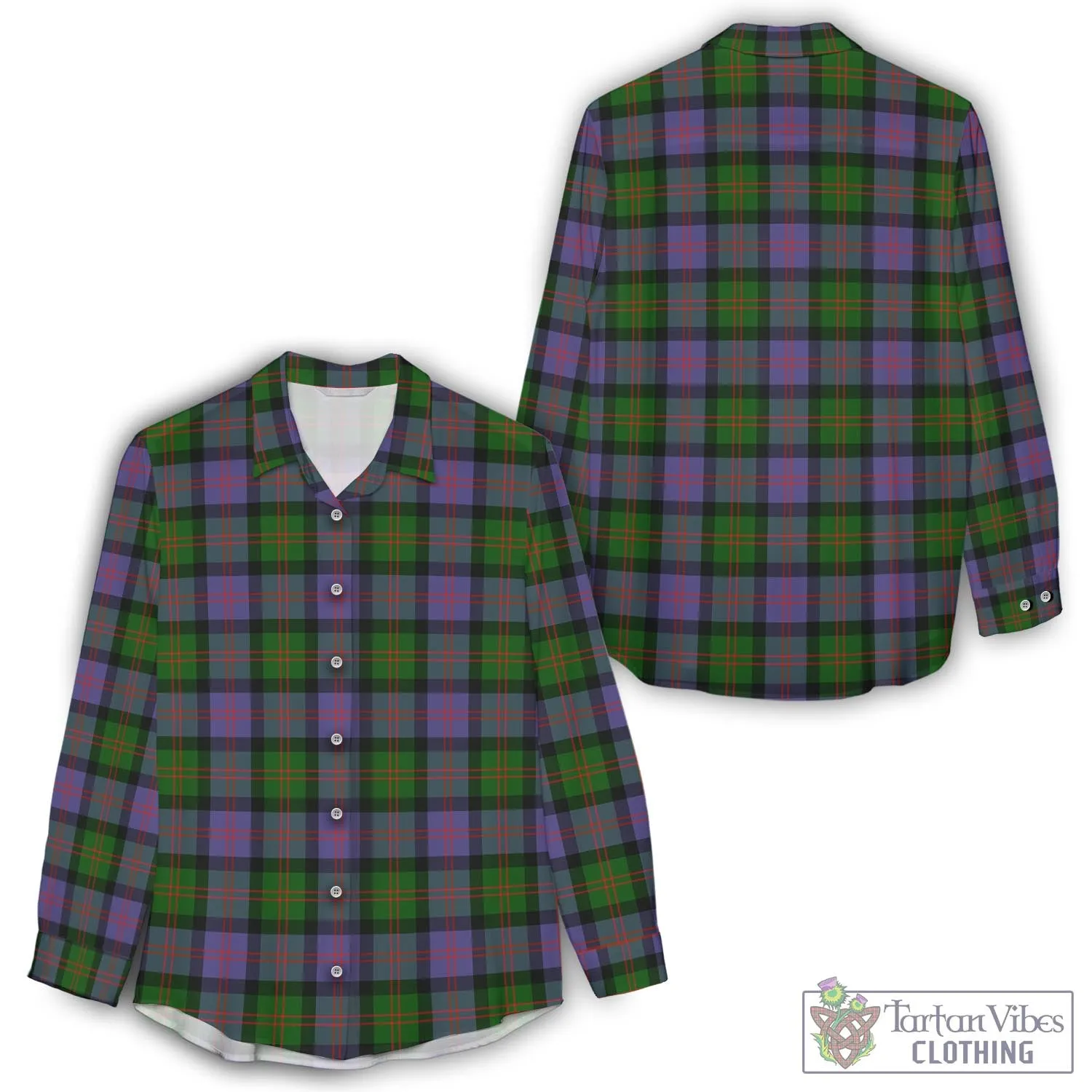 Blair Modern Tartan Women's Casual Shirt