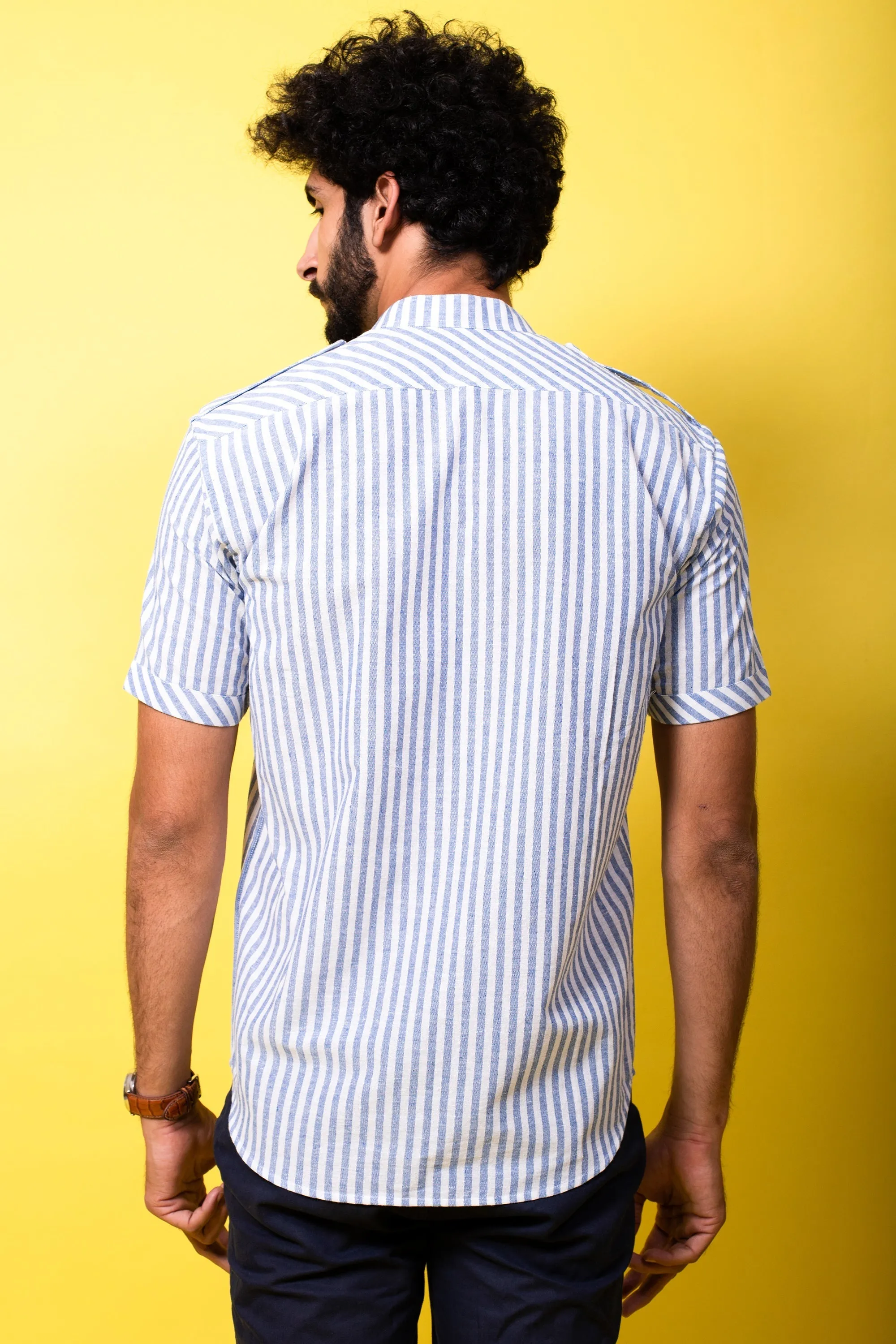 Blue Stripes Shirt