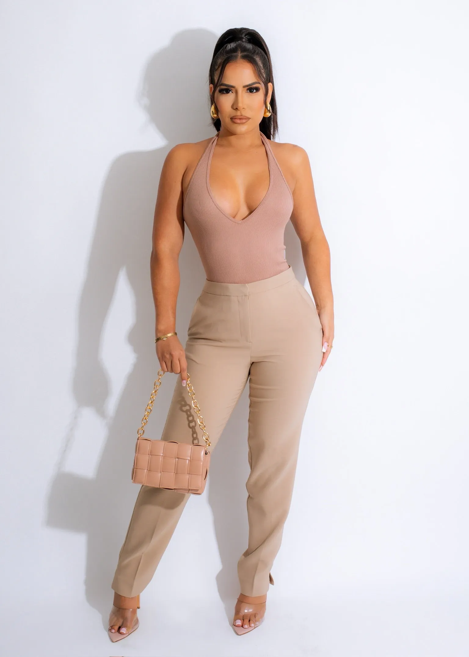 Bossy Mood Pant Nude