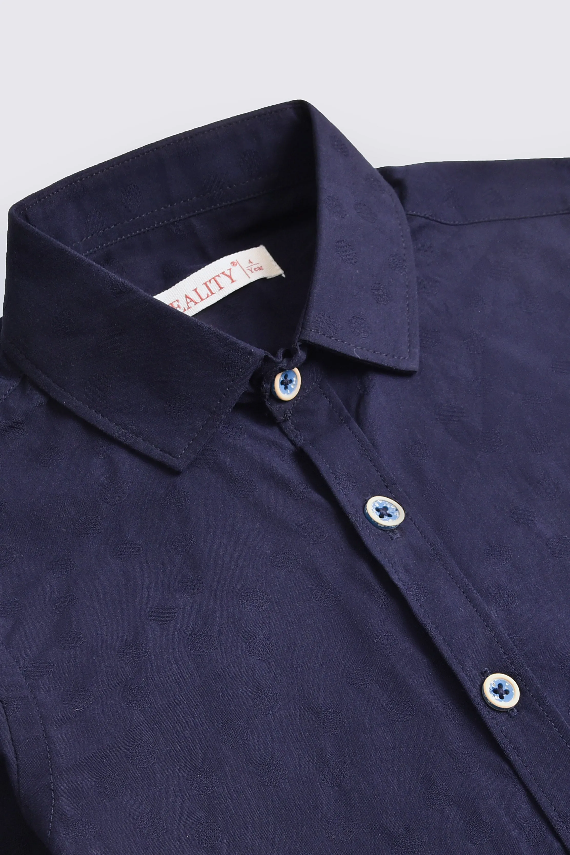 Classic Navy Blue Casual Shirt