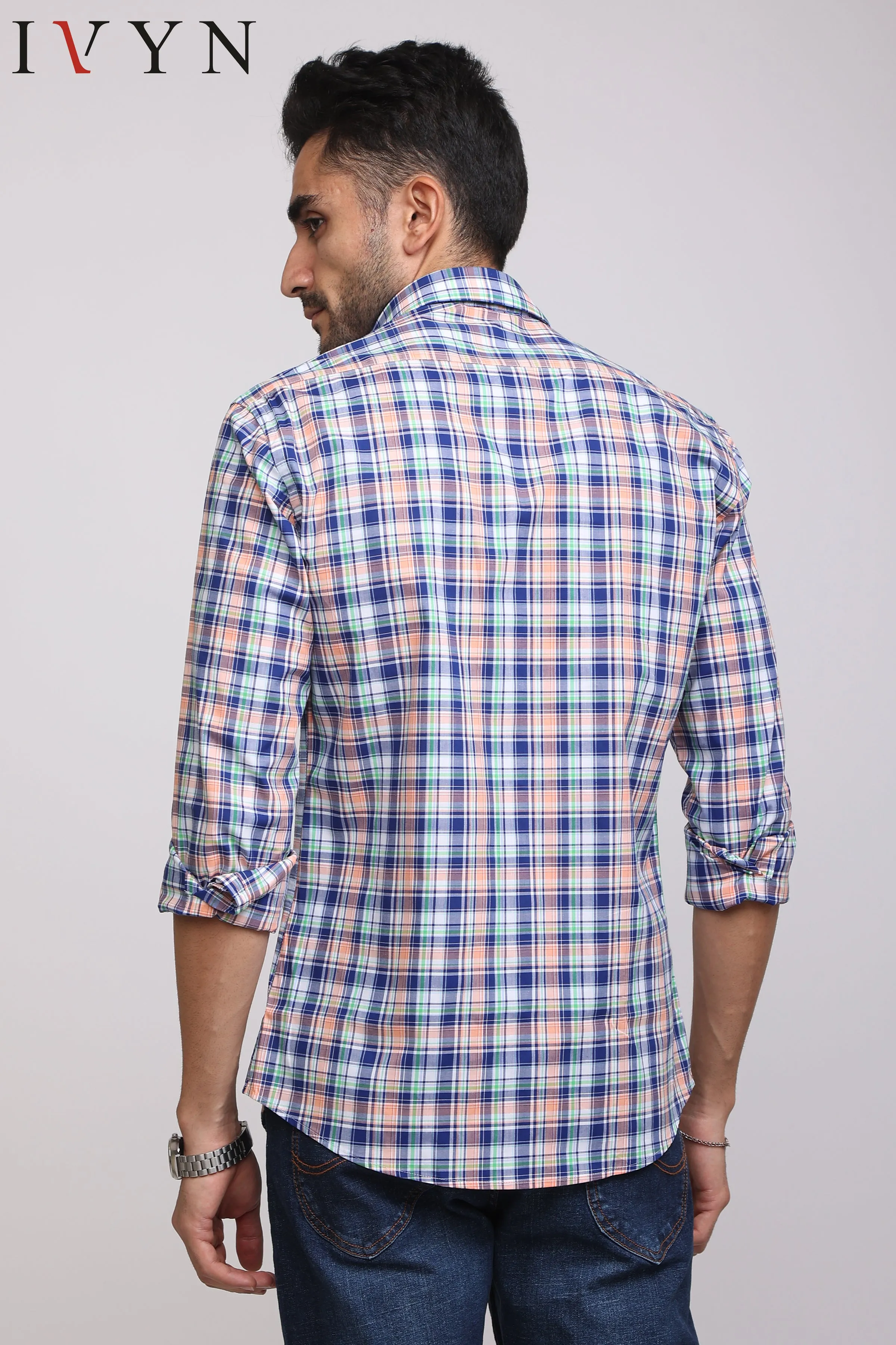 Classic Plaid Casual Check Shirt