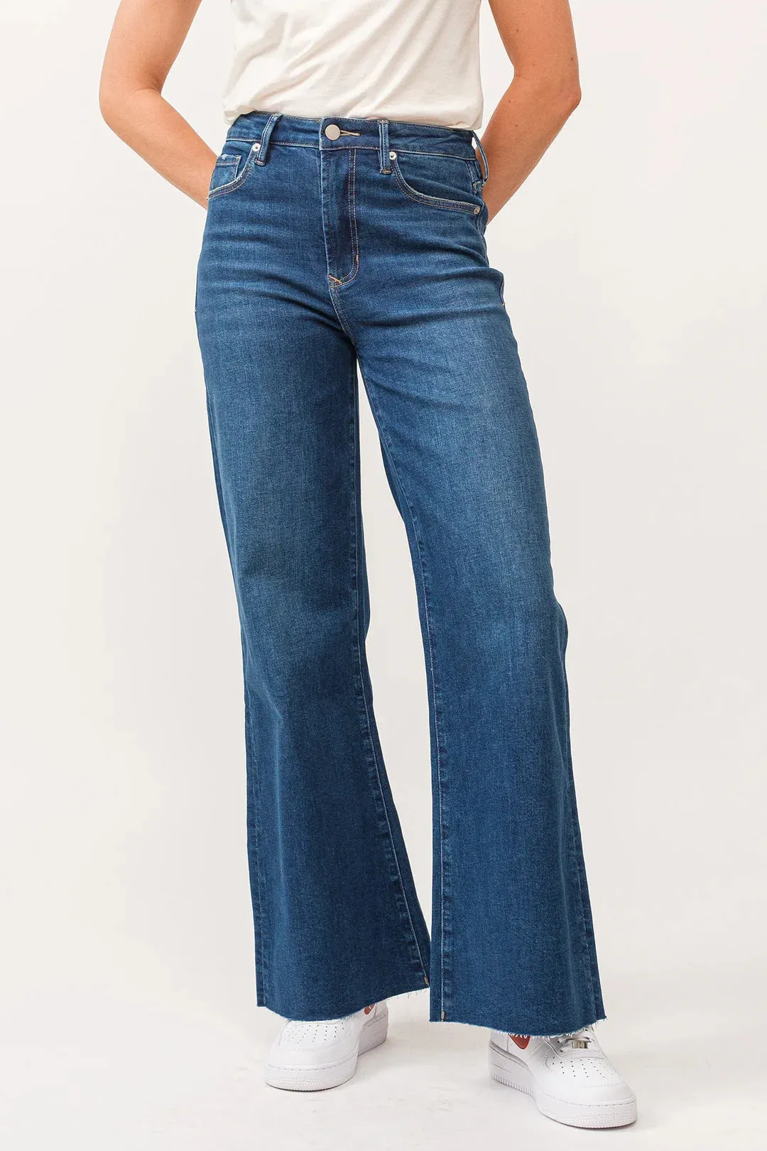 DEAR JOHN BOREALIS DENIM FIONA WIDE LEG JEAN