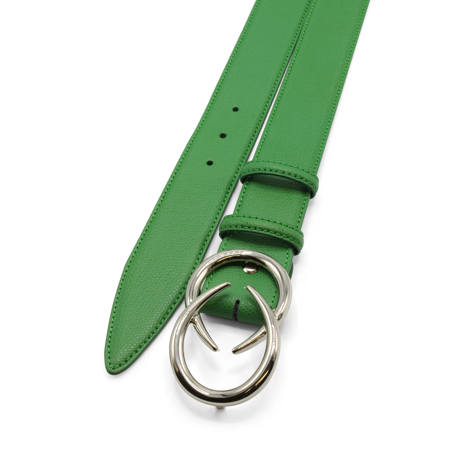 Emerald Green Dauphin Interlock Belt