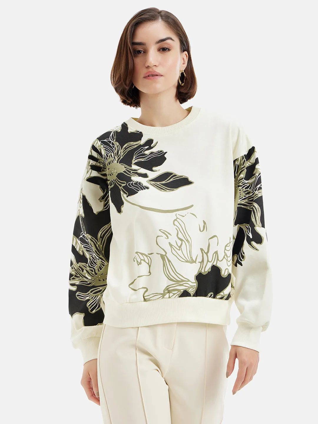 Floral Sweatshirt