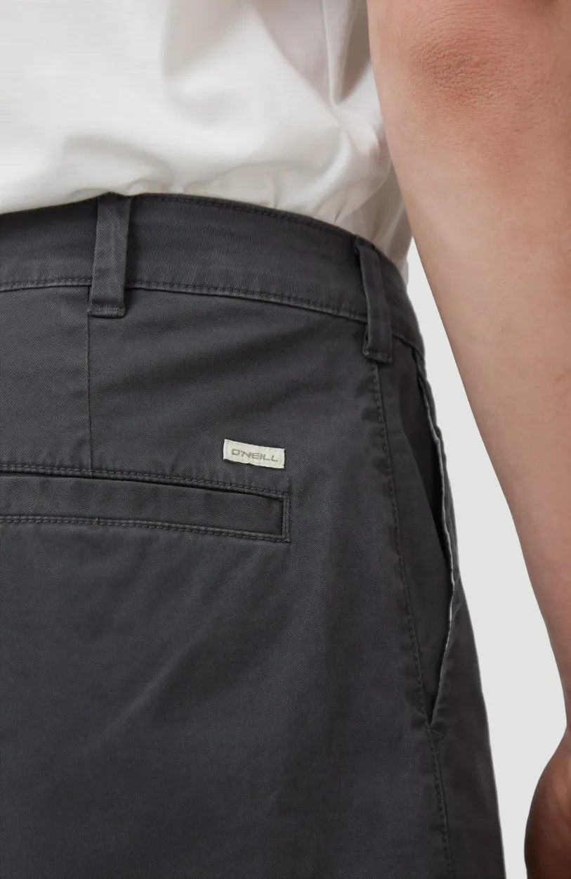 Friday Night Chino Shorts | Asphalt - A