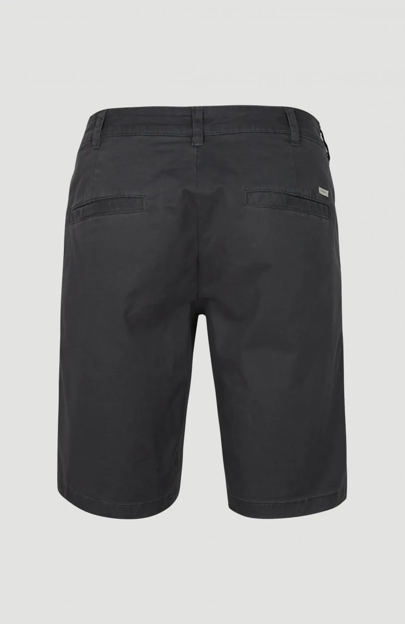 Friday Night Chino Shorts | Asphalt - A