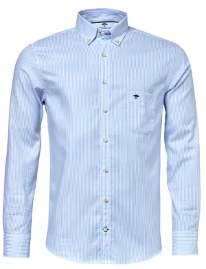 Fynch Hatton - Super Soft Oxford, Blue Stipe