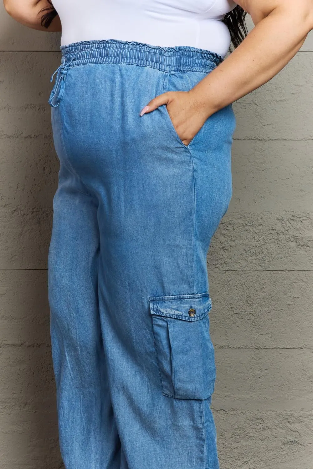 Ginny Out Of Site Cargo Pants | Denim