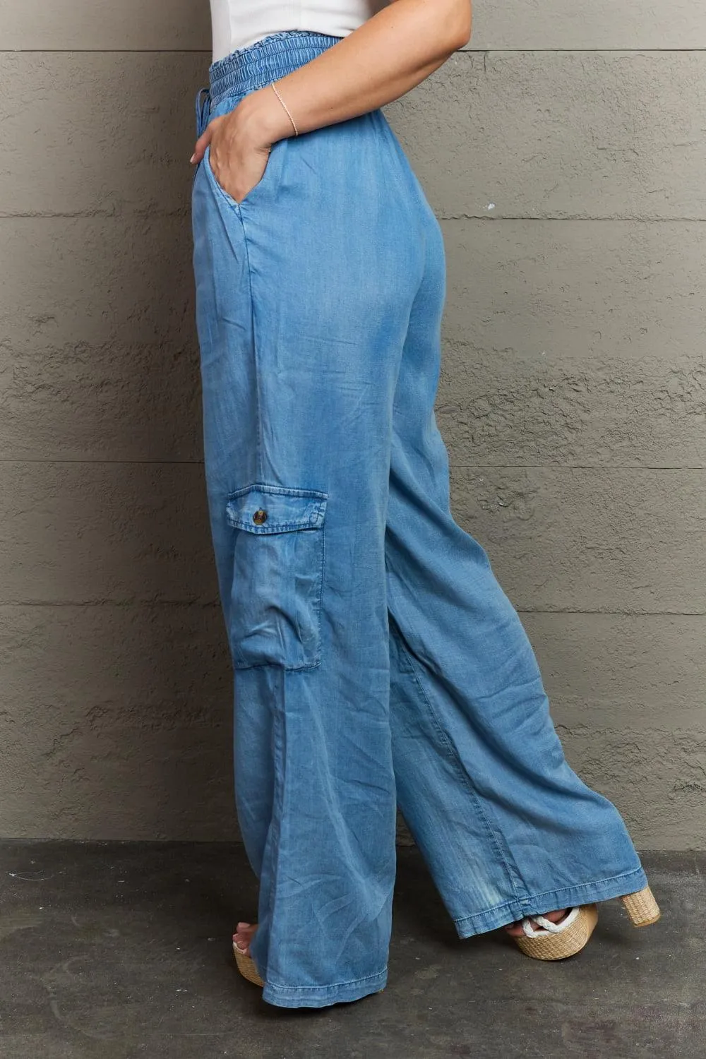 Ginny Out Of Site Cargo Pants | Denim