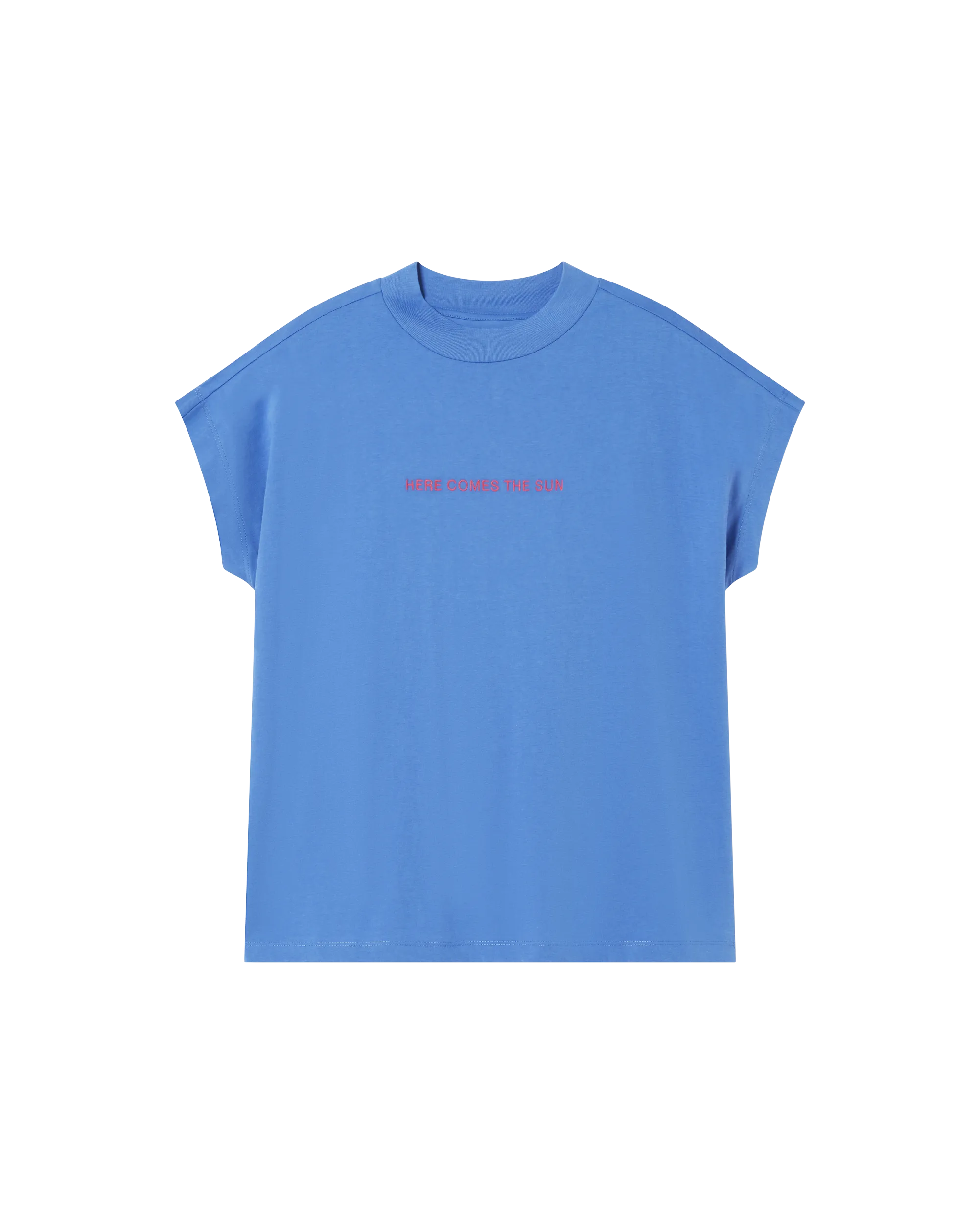 Here Comes The Sun T-Shirt Light Blue