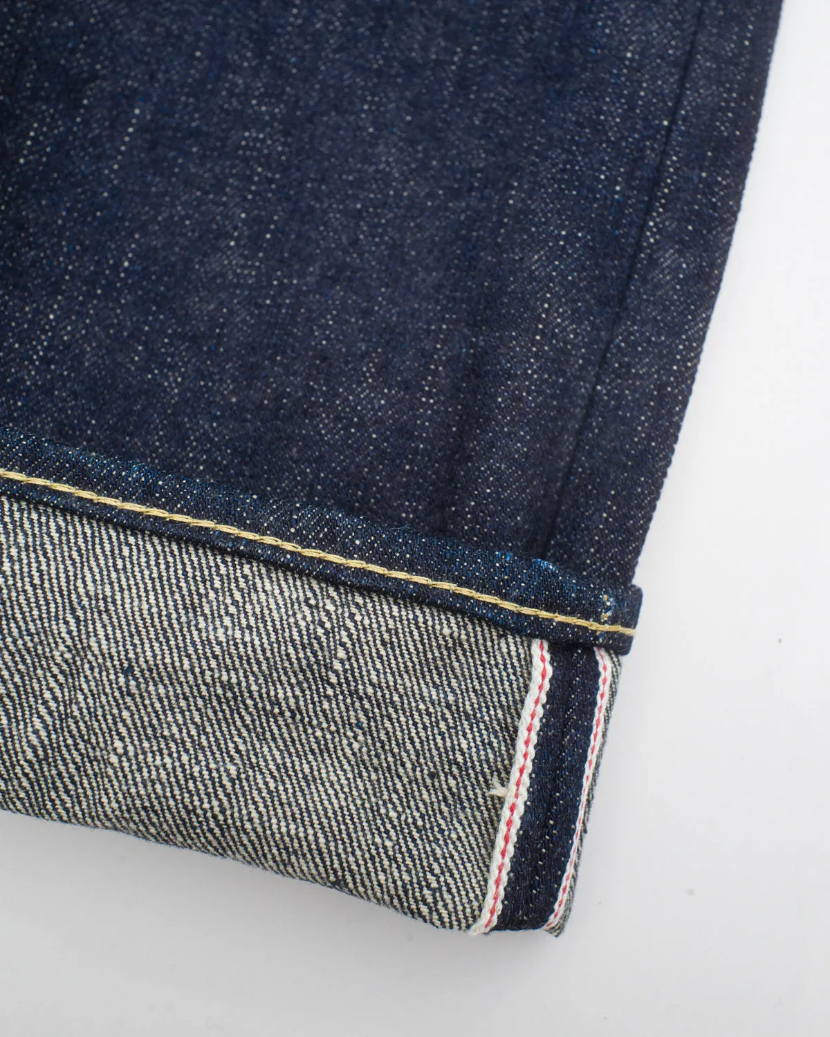 IH-777S-18 - 18oz Vintage Selvedge Denim Slim Tapered Cut Jeans - Indigo