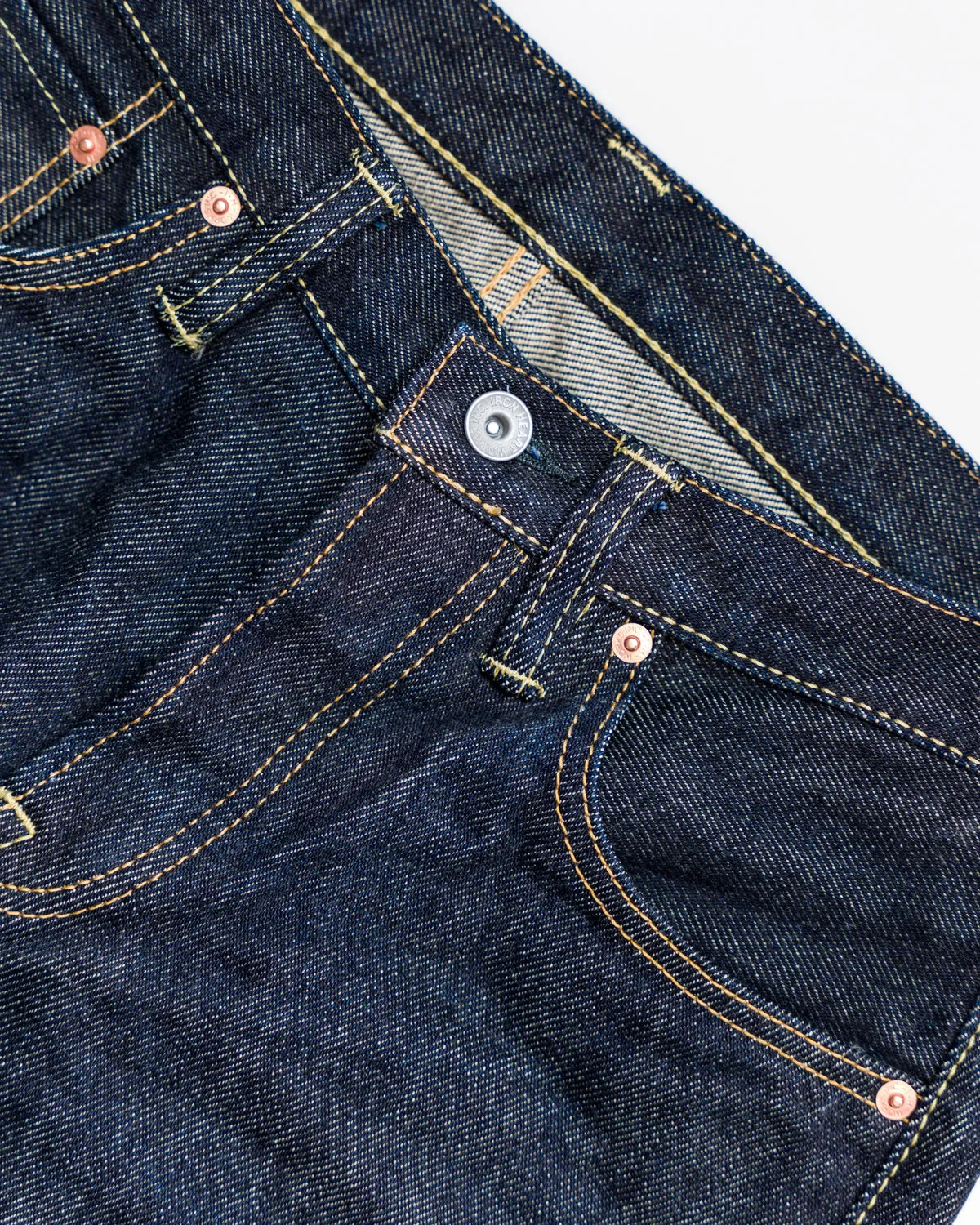 IH-777S-21 -21oz Selvedge Denim Slim Tapered - Indigo