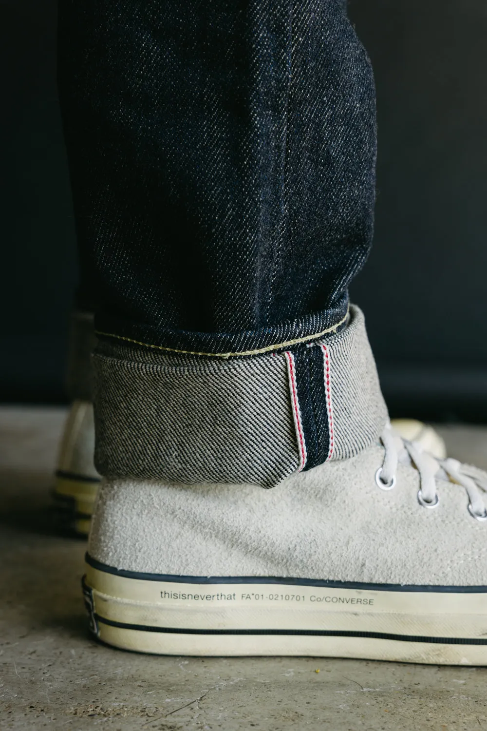 IH-777S-21 -21oz Selvedge Denim Slim Tapered - Indigo