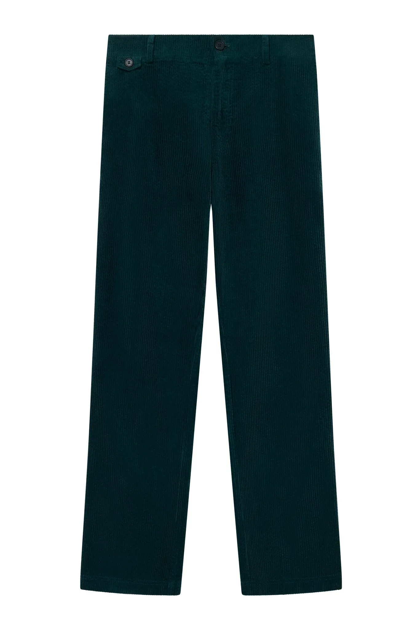 Kalden Organic Cotton Corduroy Trouser Marine Green