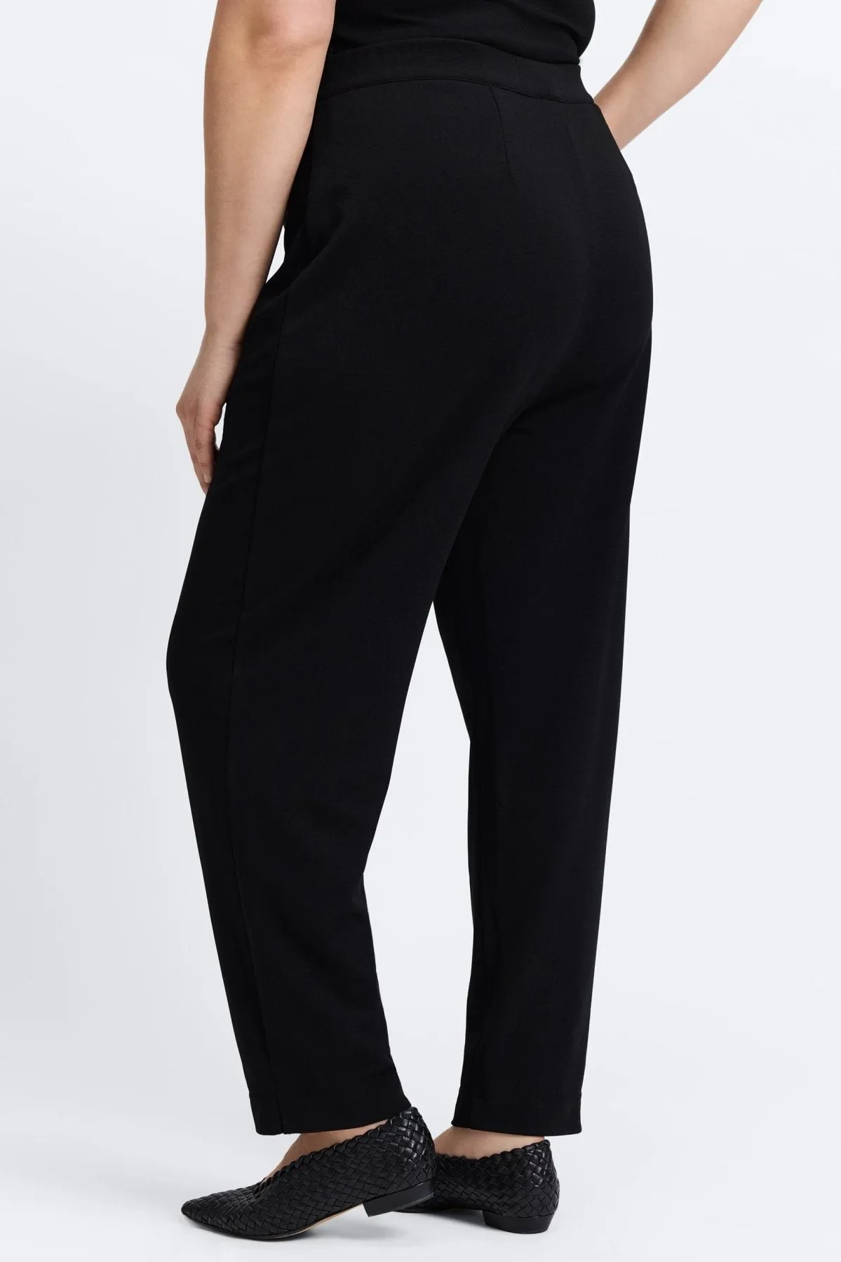 Louisa Plus Knit Crepe Pants