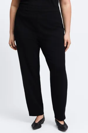 Louisa Plus Knit Crepe Pants