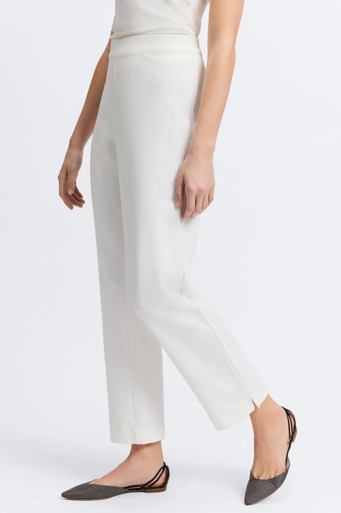 Louisa Plus Knit Crepe Pants