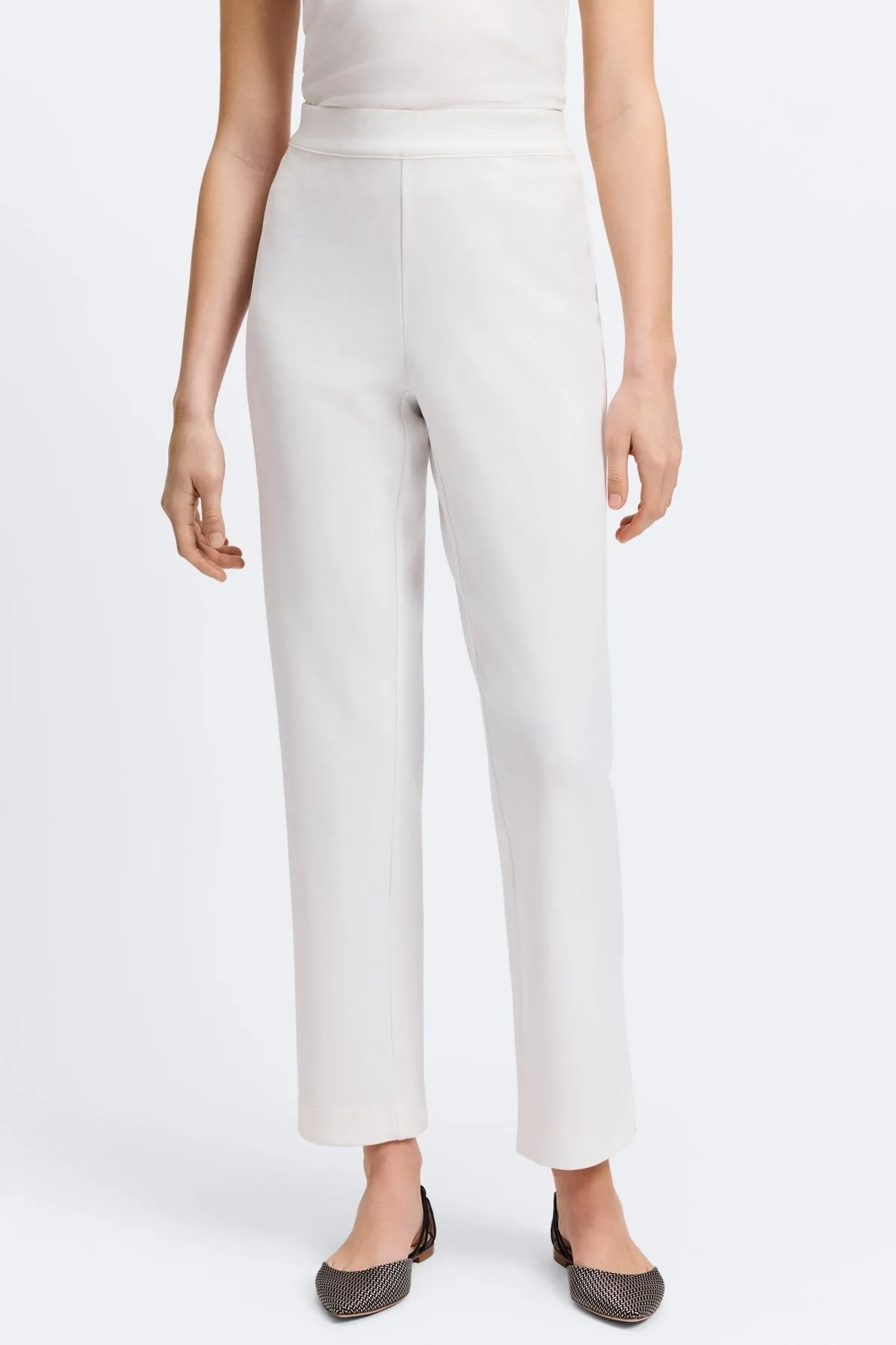 Louisa Plus Knit Crepe Pants