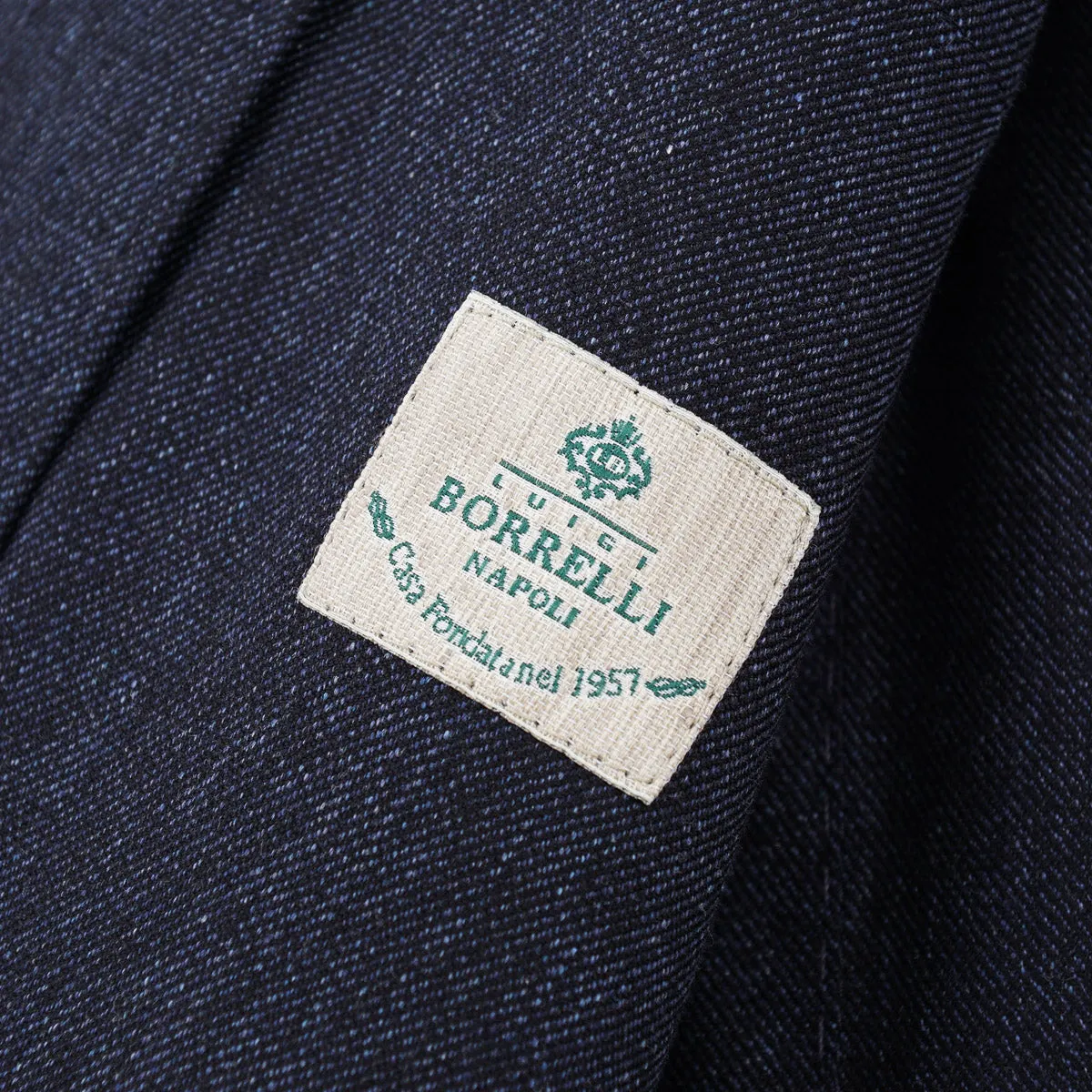 Luigi Borrelli Unlined Denim Cotton Suit