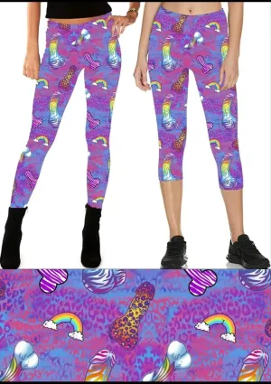 Magical Penis Leggings, Capris,  Lounge Pants and shorts