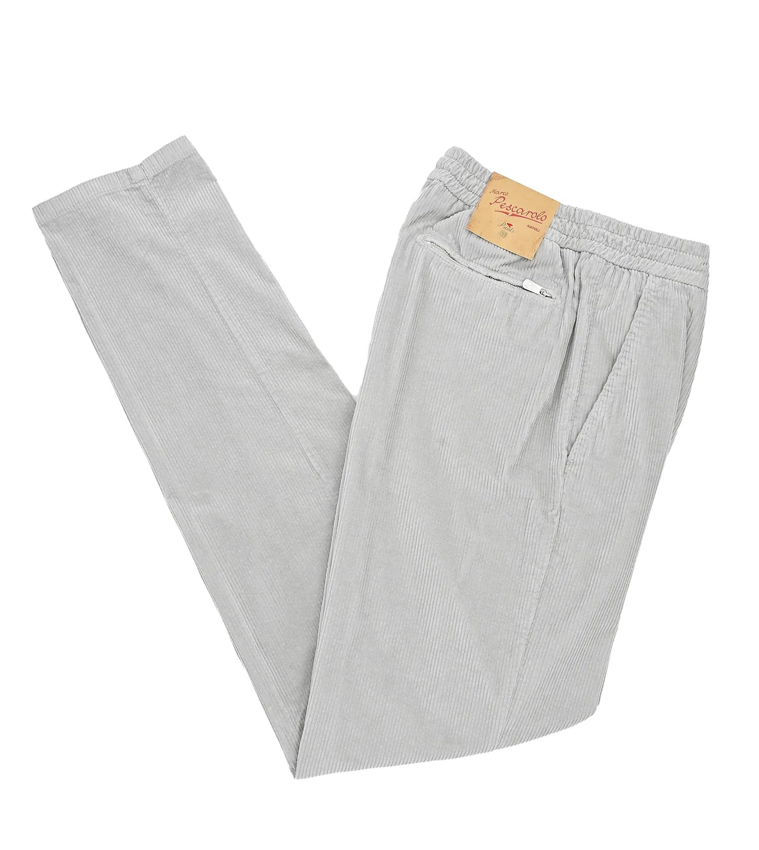 MARCO PESCAROLO Sea Island Drawstring Corduroy Pant