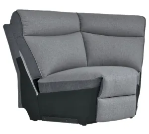 Maroni Corner Seat in Dark Gray/Light Gray 8259-CR