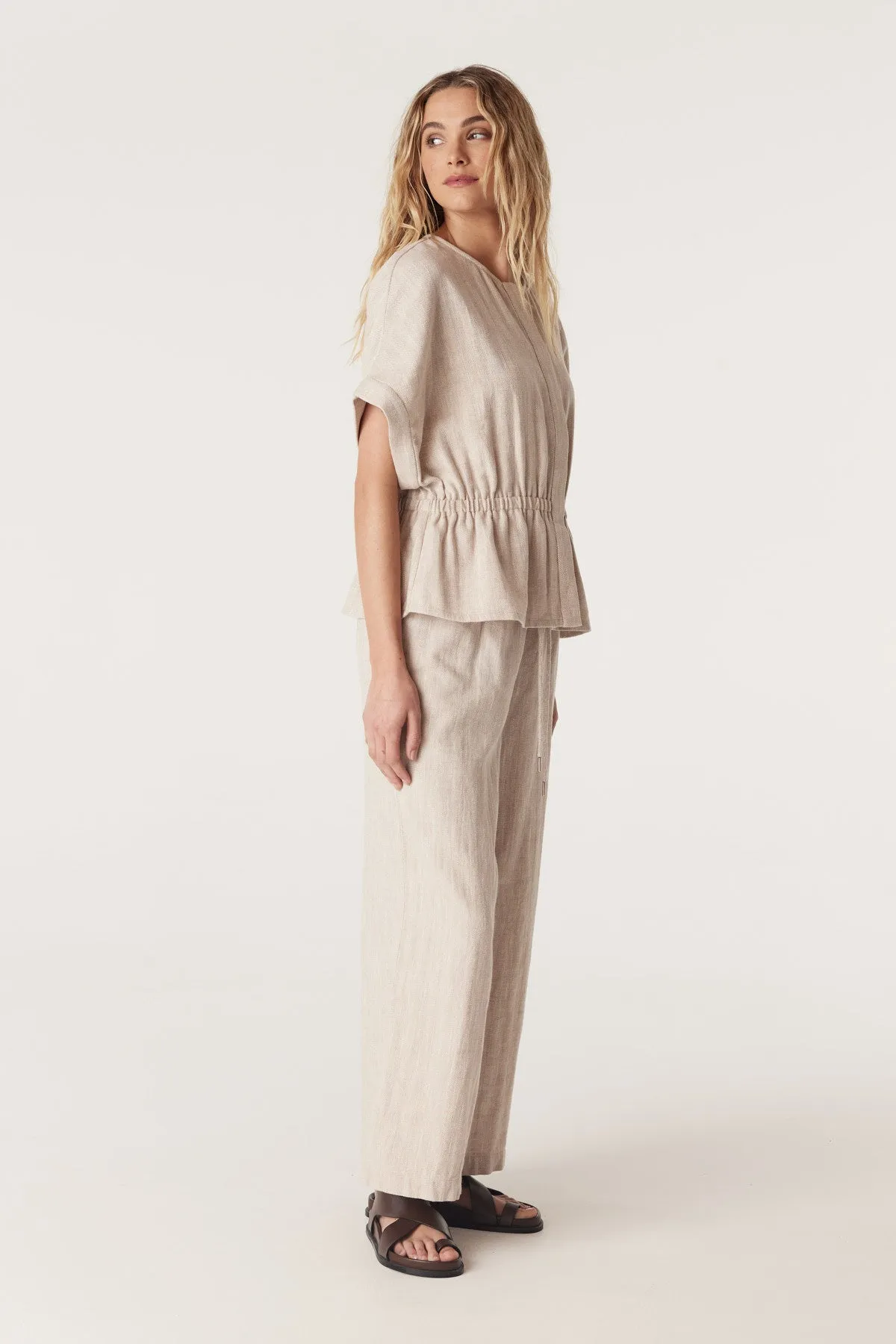 Marrakesh Linen Pant - Natural