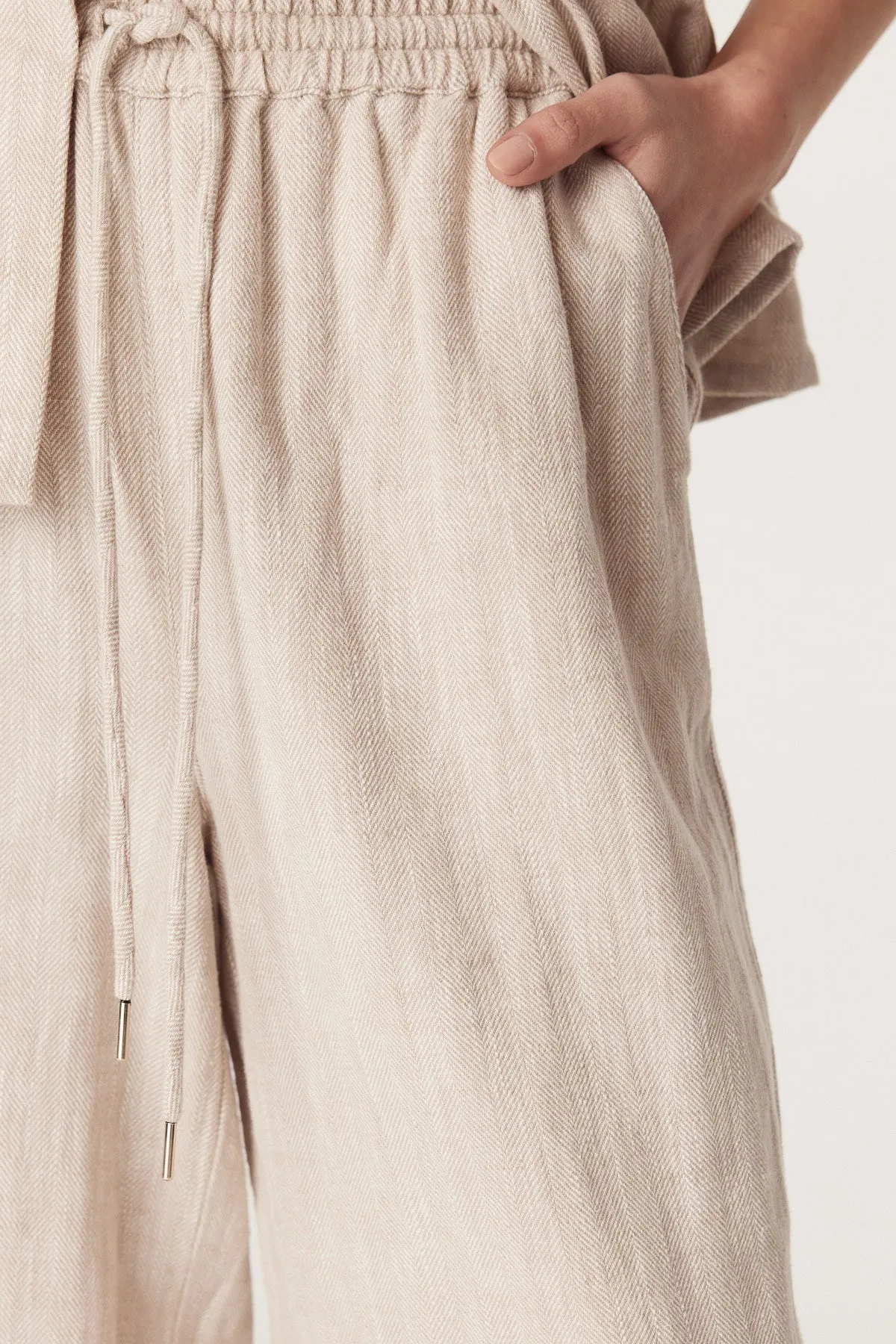 Marrakesh Linen Pant - Natural