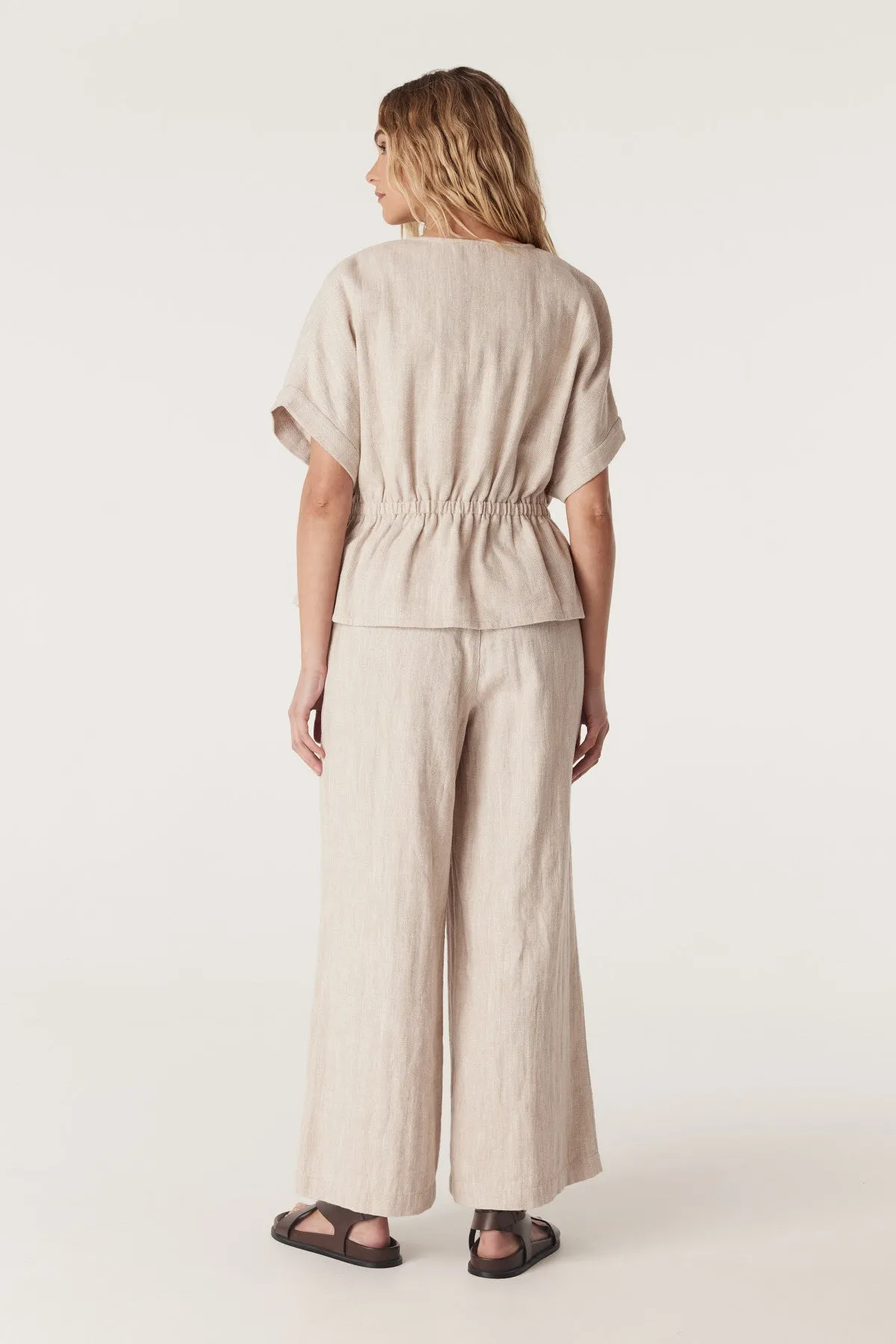 Marrakesh Linen Pant - Natural