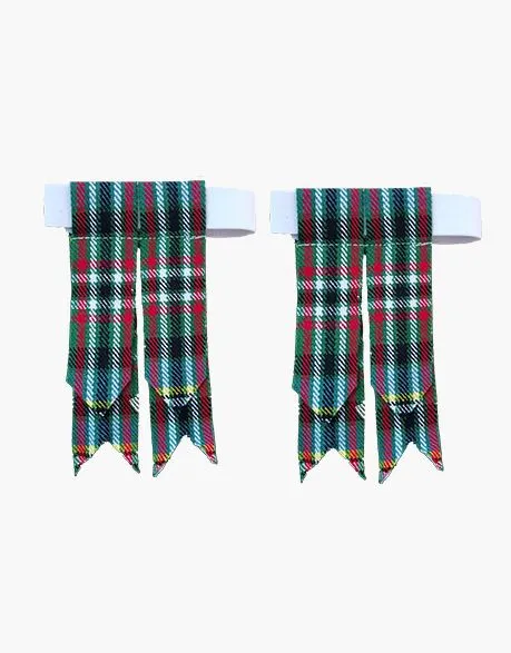 Men's Scott Green Prehistoric Tartan Kilt Flashes