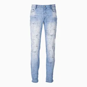 Men's Spencer Printed Denim Pant