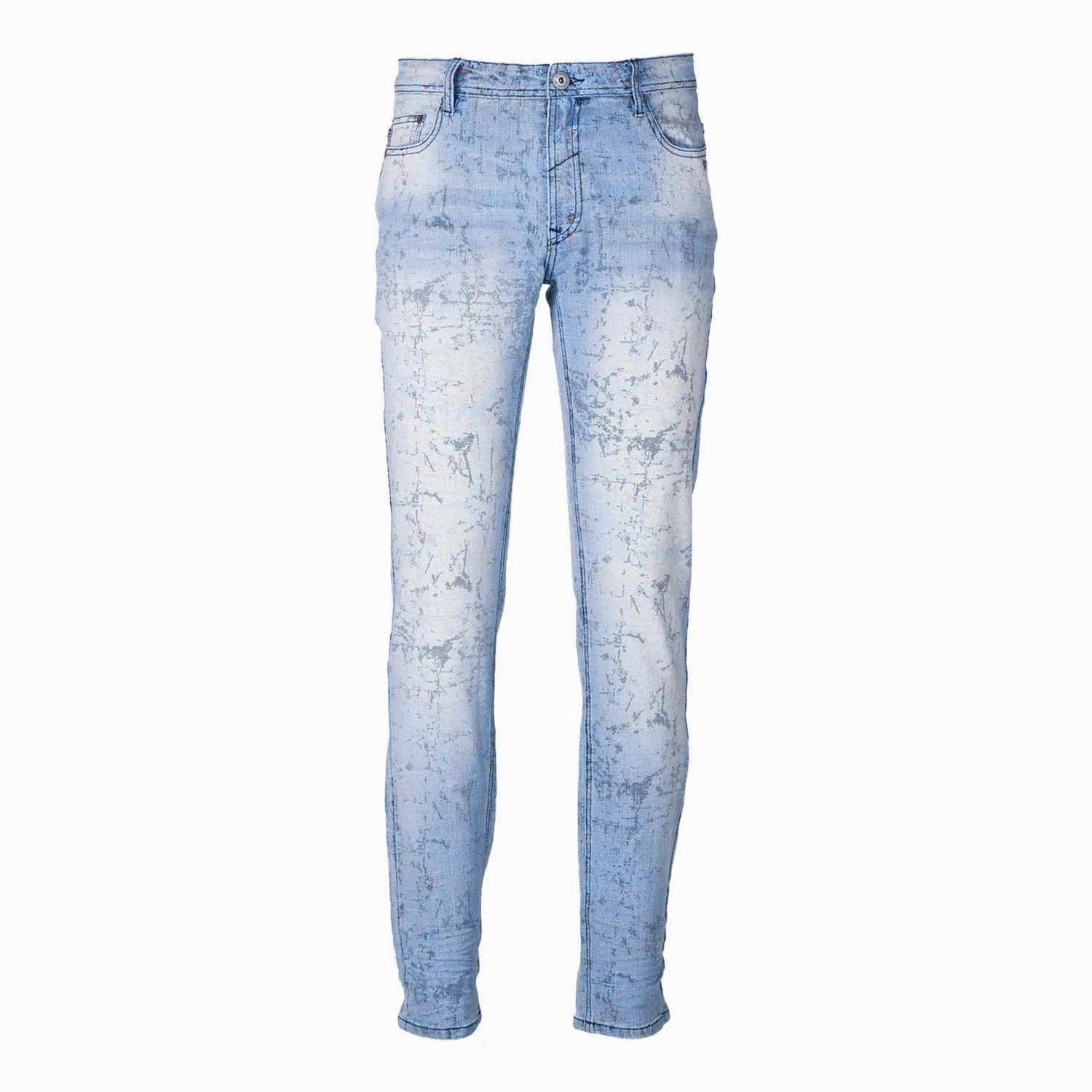 Men's Spencer Printed Denim Pant